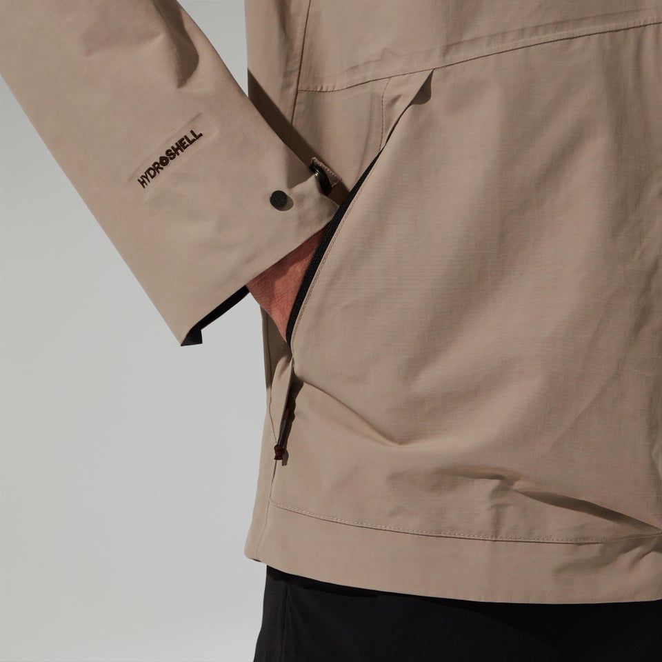 Wasserdichte Woodwalk Herren-Jacke - Grau