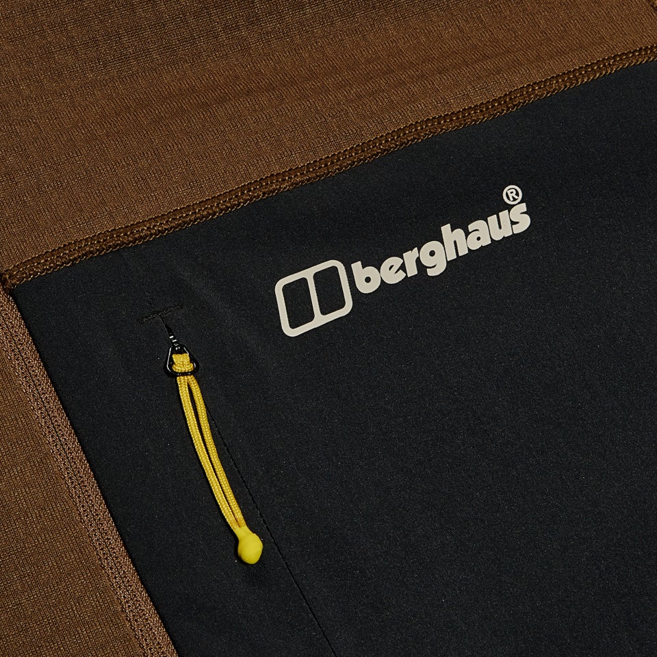 Ridge-Hiker Kapuzenjacke für Herren - Braun/Schwarz