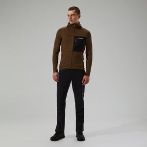 Men's Ridge-Hiker Hooded Jacket - Brown/Black