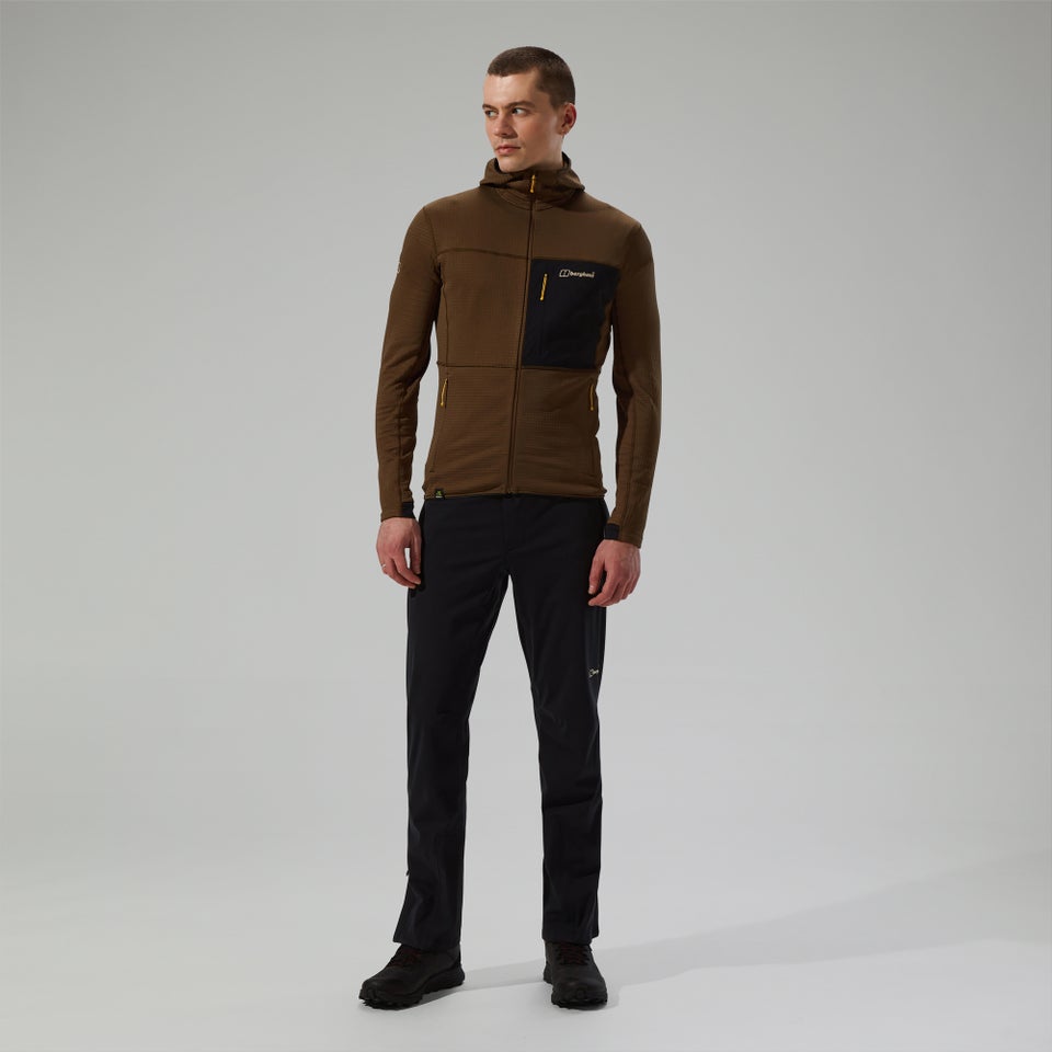 Ridge-Hiker Kapuzenjacke für Herren - Braun/Schwarz