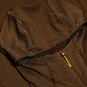 Men's Ridge-Hiker Hooded Jacket - Brown/Black