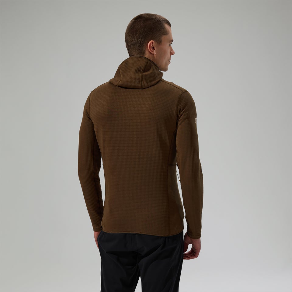 Ridge-Hiker Kapuzenjacke für Herren - Braun/Schwarz