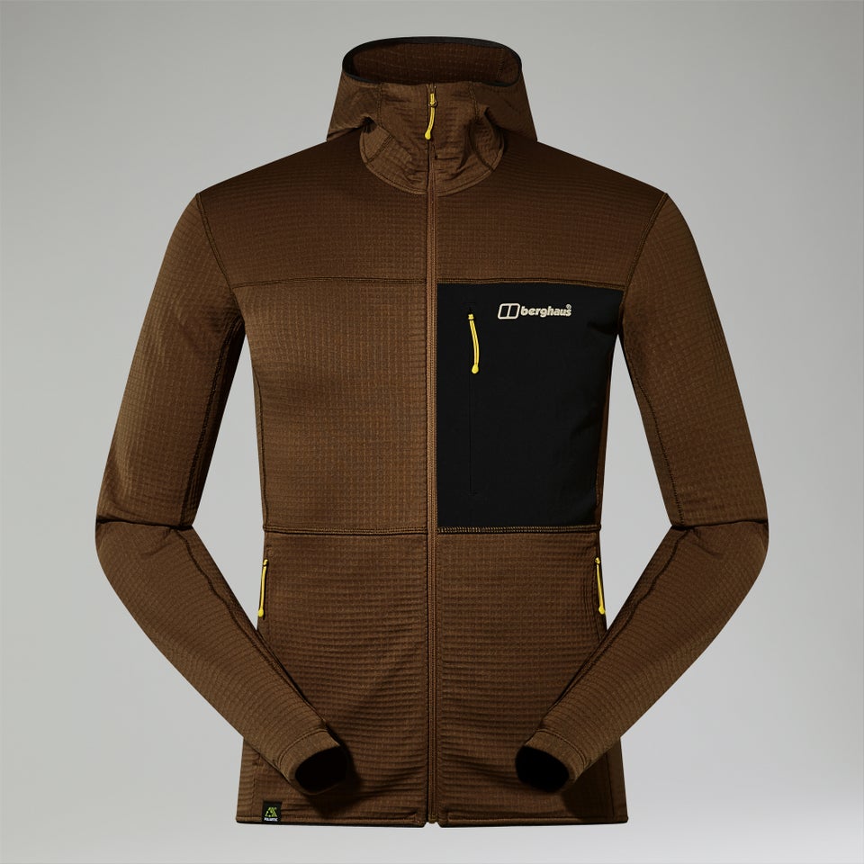 Ridge-Hiker Kapuzenjacke für Herren - Braun/Schwarz