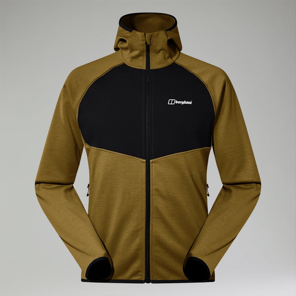 Men's Trawden Hybrid Jacket - Green/Black