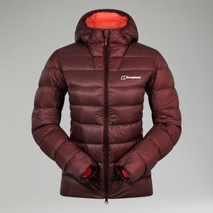 Isolierte Summit-Nomad Daunen-Jacke für Damen - Rot
