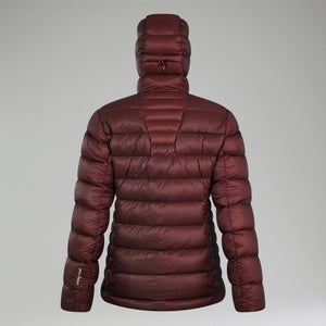 Isolierte Summit-Nomad Daunen-Jacke für Damen - Rot