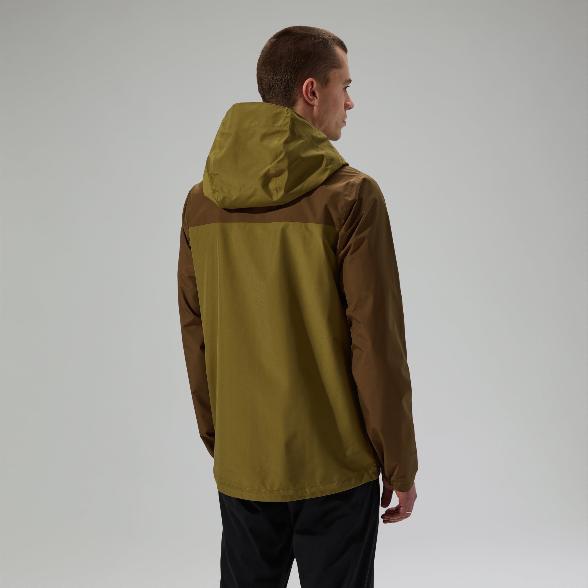 Adigau Herren Outdoorjacke – Wind- & Wasserdicht, Mit Kapuze, Perfekt Für Wandern, Laufen & Camping