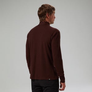 Halb-Zip Ivyhill Herren-Top - Braun