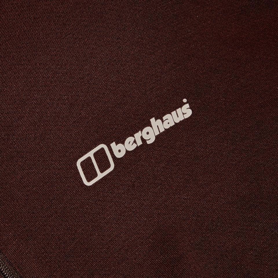 Halb-Zip Ivyhill Herren-Top - Braun