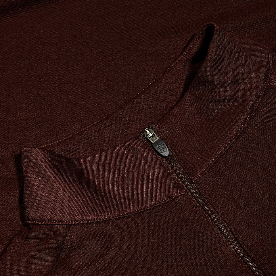 Halb-Zip Ivyhill Herren-Top - Braun