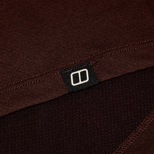 Halb-Zip Ivyhill Herren-Top - Braun