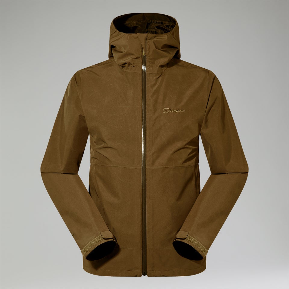 Wasserdichte Bramblfell InterActive Gore-Tex Herren-Jacke - Braun/Grün