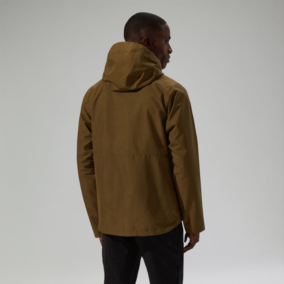 Wasserdichte Bramblfell InterActive Gore-Tex Herren-Jacke - Braun/Grün