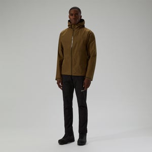 Wasserdichte Bramblfell InterActive Gore-Tex Herren-Jacke - Braun/Grün