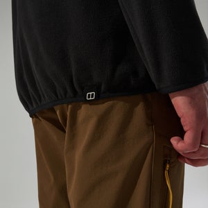 Men's Felltop Snap Fleece Pullover - Black