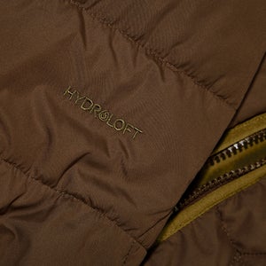 Gesteppt-isolierte Netherdene Herren-Jacke - Braun