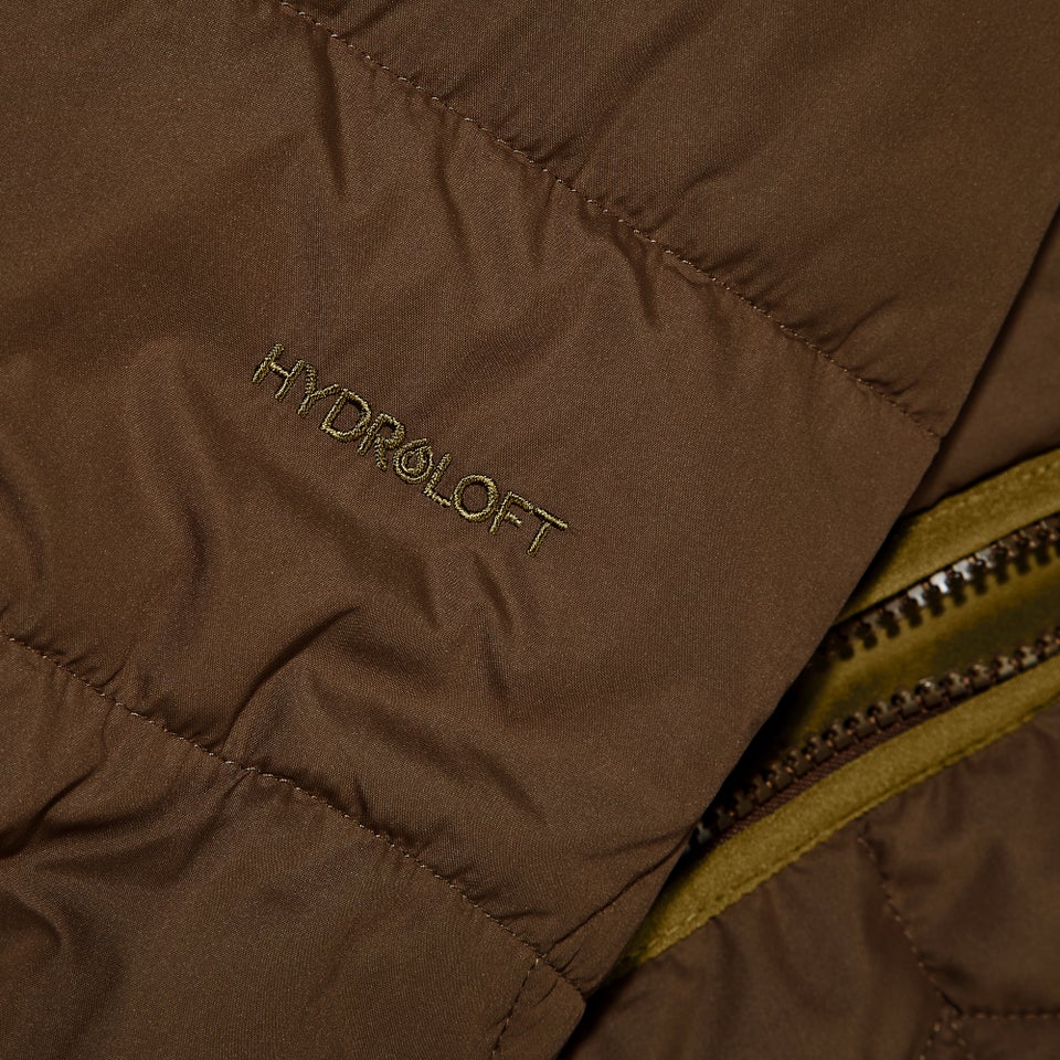 Gesteppt-isolierte Netherdene Herren-Jacke - Braun