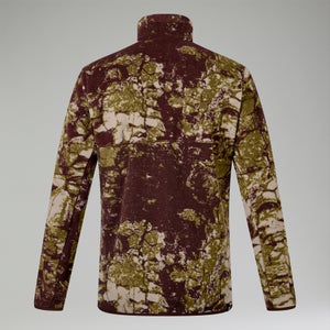 Men's Felltop Snap Fleece Pullover - Grey/Brown