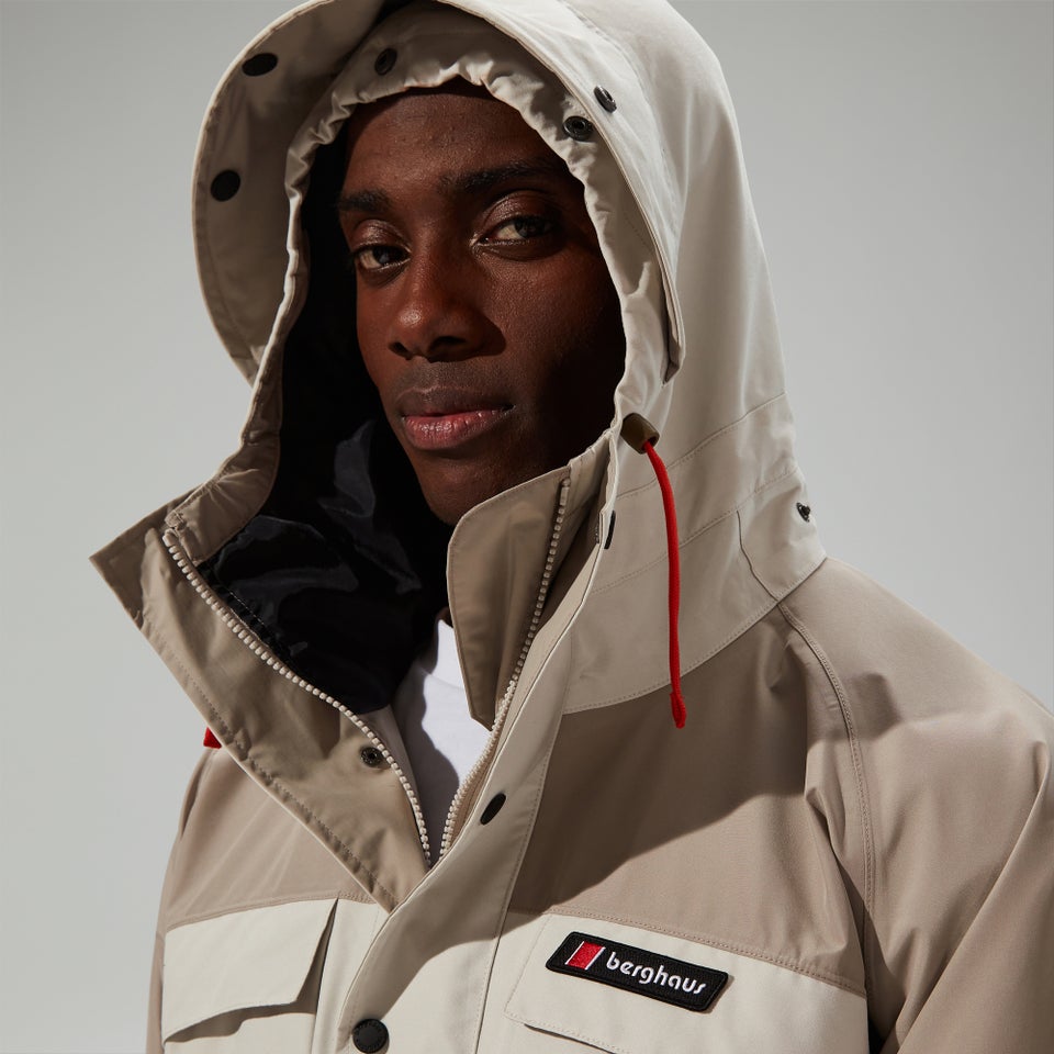 Wasserdichte Mera Peak 2000 Unisex-Gore-Tex Jacke - Grau