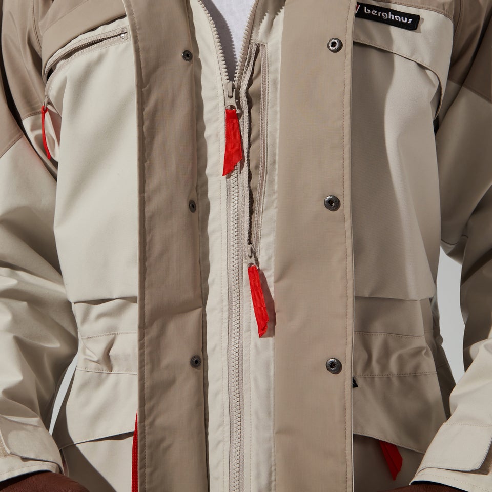 Wasserdichte Mera Peak 2000 Unisex-Gore-Tex Jacke - Grau