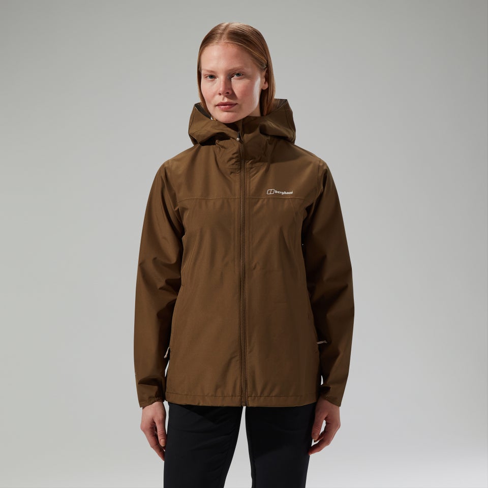Women's Deluge Pro 3.0 Waterproof Jacket - Brown