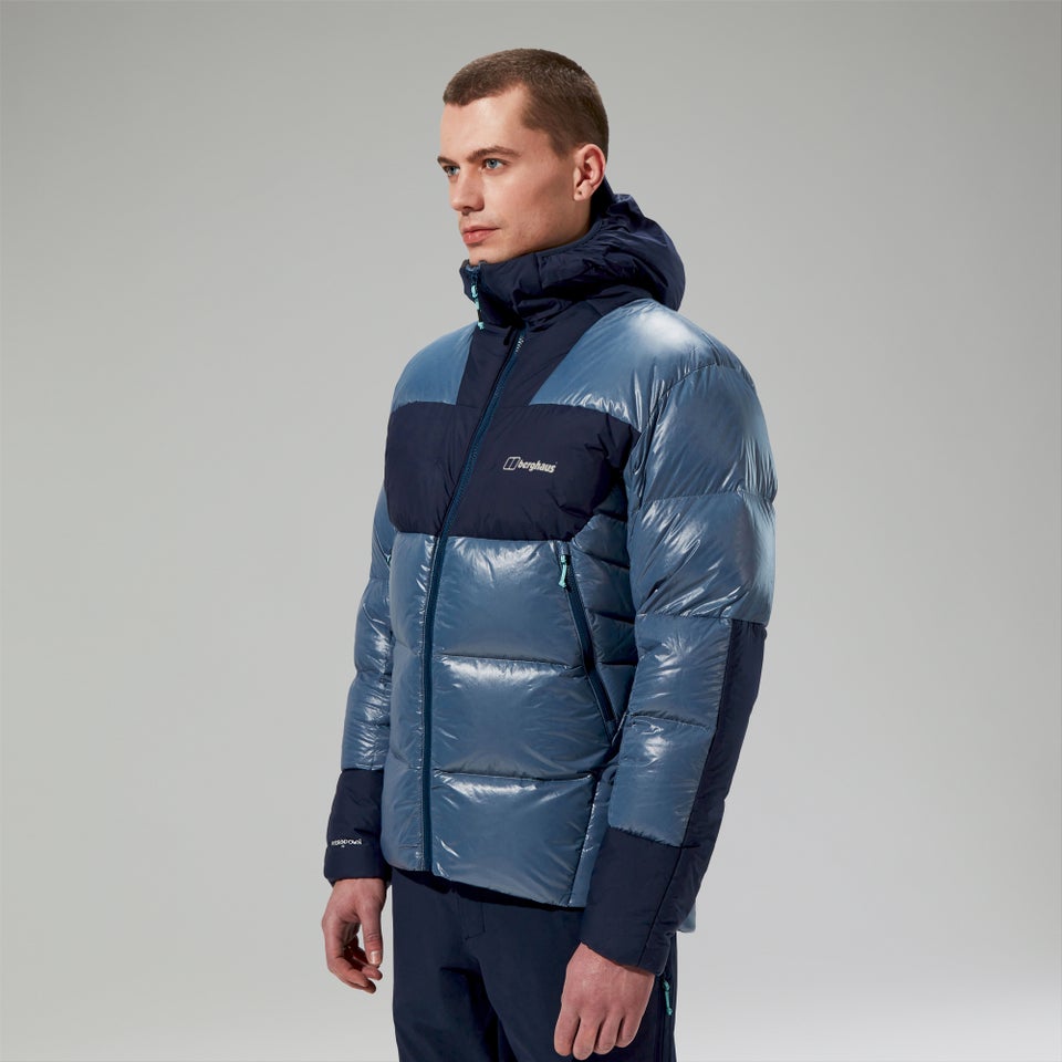 Daunen-isolierte URB Arkos Reflect Herren-Jacke - Blau