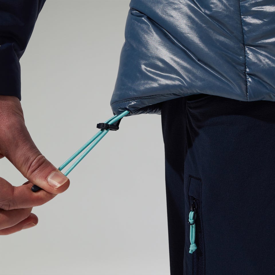 Daunen-isolierte URB Arkos Reflect Herren-Jacke - Blau