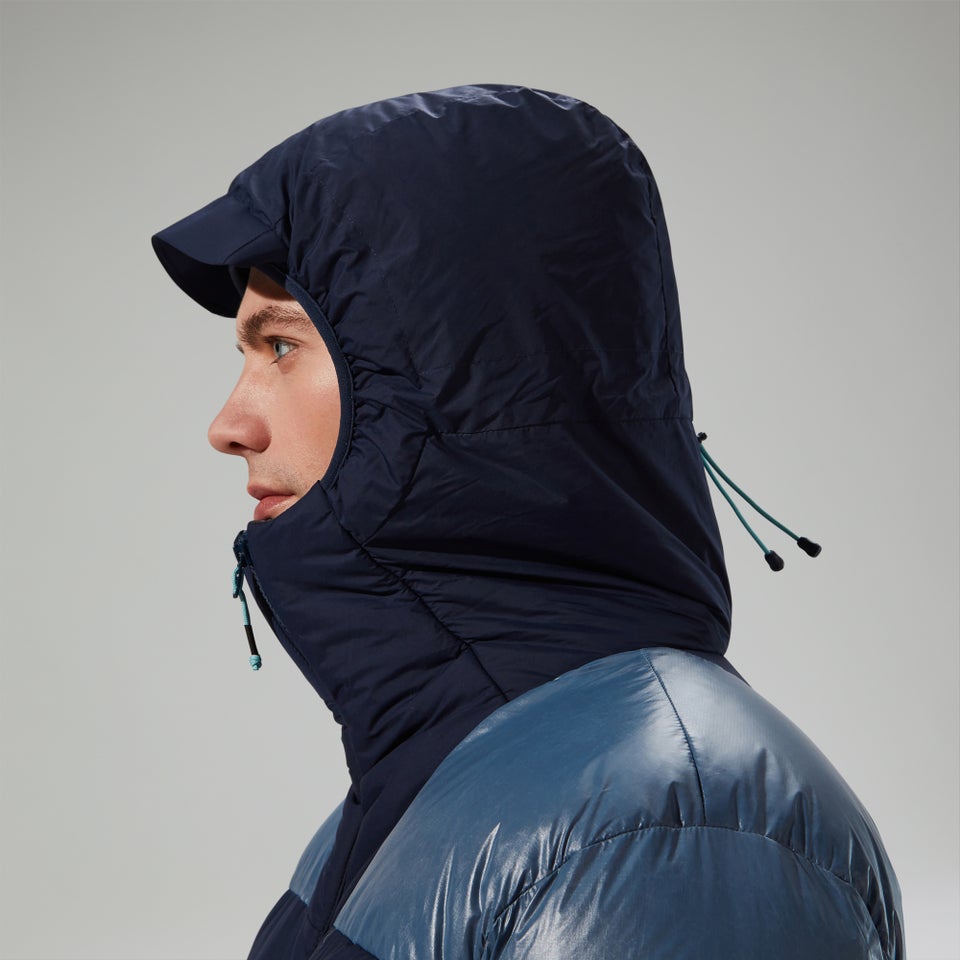 Daunen-isolierte URB Arkos Reflect Herren-Jacke - Blau