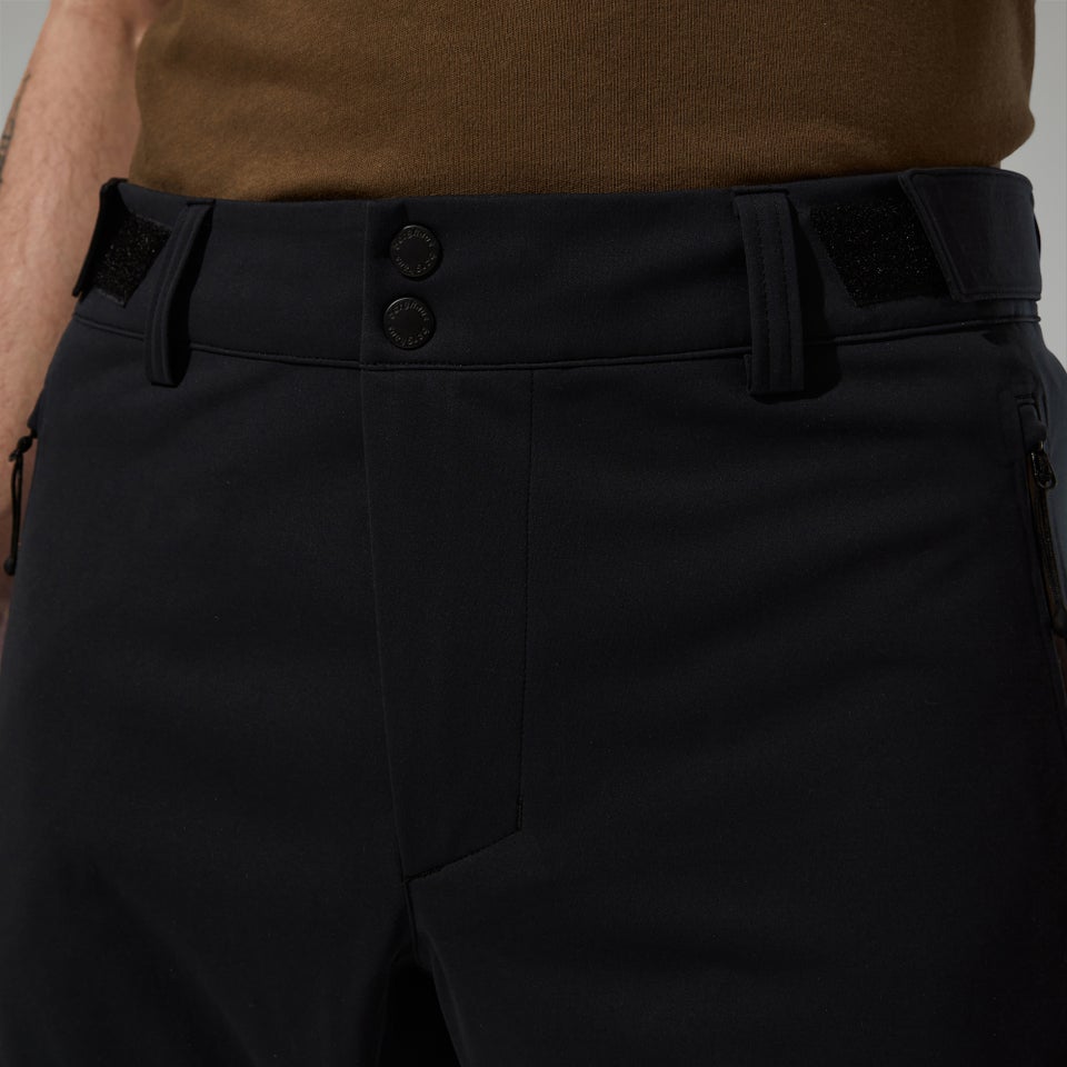 Softshell Ridge-Roamer Herren-Hose - Schwarz