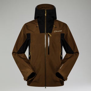 Men's Ridge-Seeker Gore-Tex Waterproof Jacket - Brown/Black