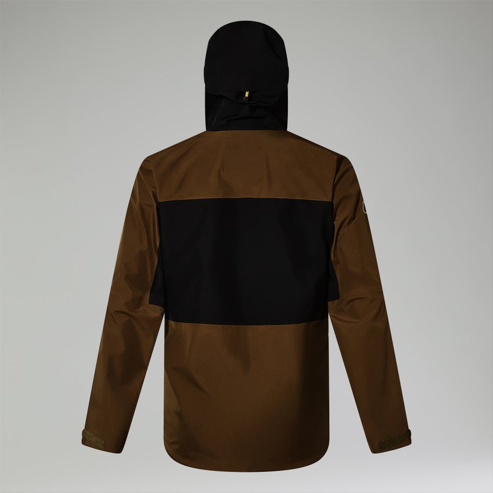 Men's Ridge-Seeker Gore-Tex Waterproof Jacket - Brown/Black