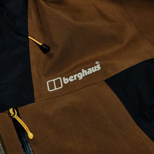 Men's Ridge-Seeker Gore-Tex Waterproof Jacket - Brown/Black