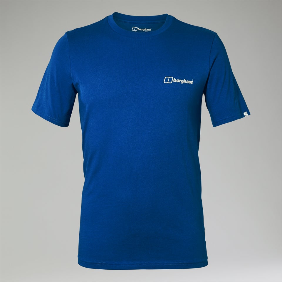 Men's Art Short Sleeve T-Shirt - Blue