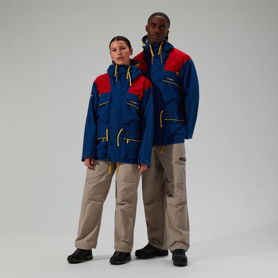 Unisex Trango Gore-Tex Waterproof Jacket - Blue/Red