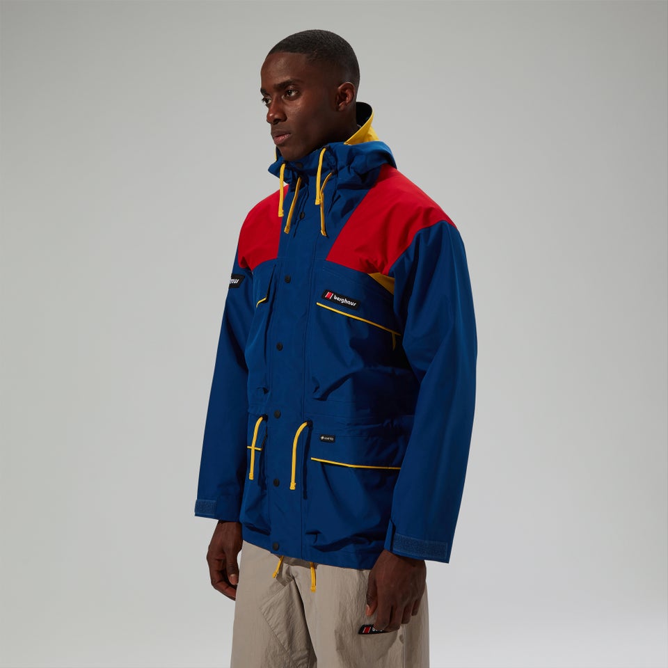 Unisex Trango Gore-Tex Waterproof Jacket - Blue/Red