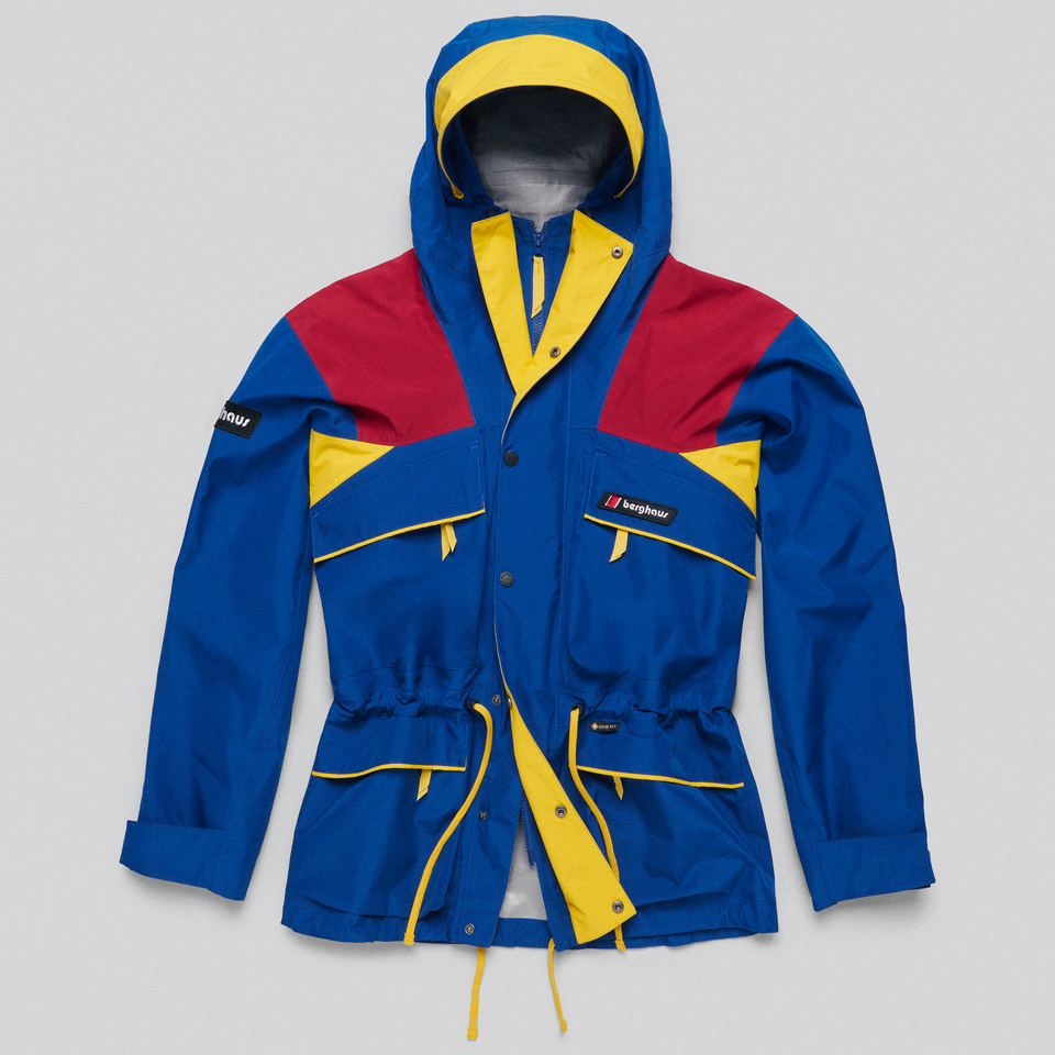 Unisex Trango Gore-Tex Waterproof Jacket - Blue/Red