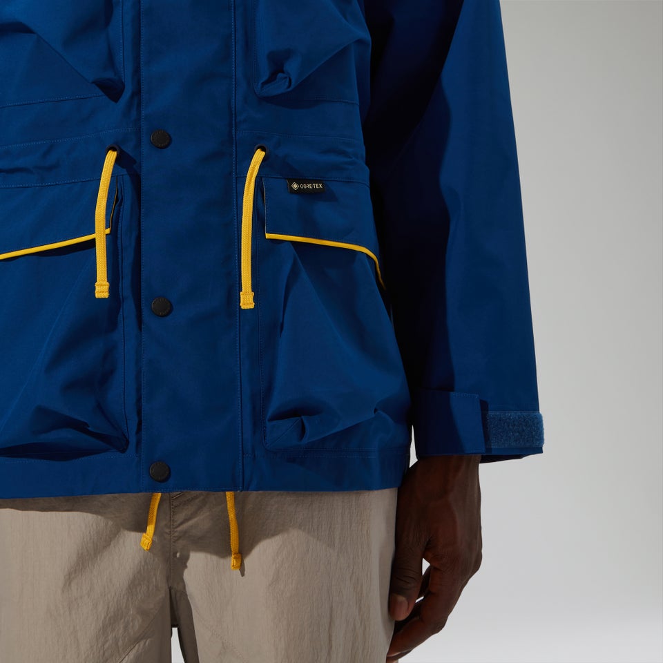 Unisex Trango Gore-Tex Waterproof Jacket - Blue/Red