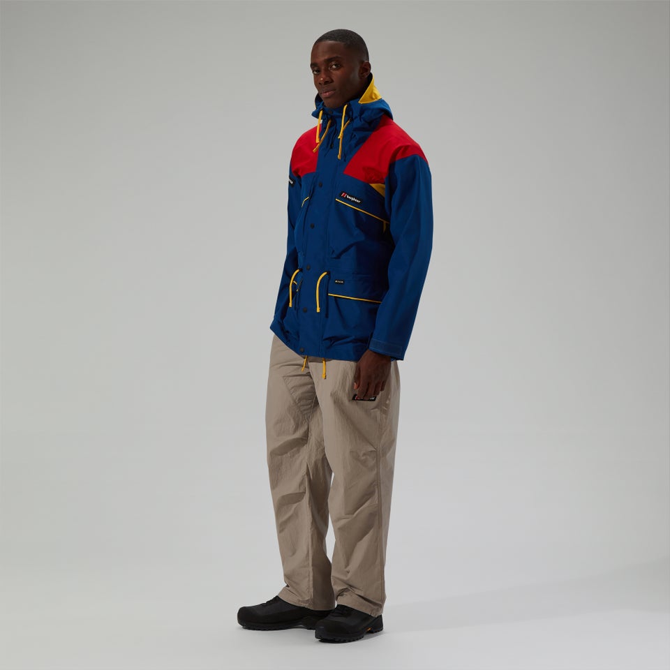 Unisex Trango Gore-Tex Waterproof Jacket - Blue/Red