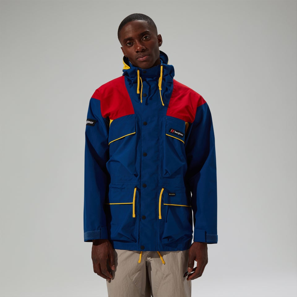 Unisex Trango Gore-Tex Waterproof Jacket - Blue/Red