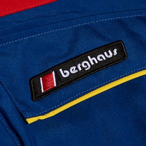 Unisex Trango Gore-Tex Waterproof Jacket - Blue/Red