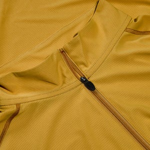 Men's 24/7 Half Zip Long Sleeve Tech Tee - Yellow