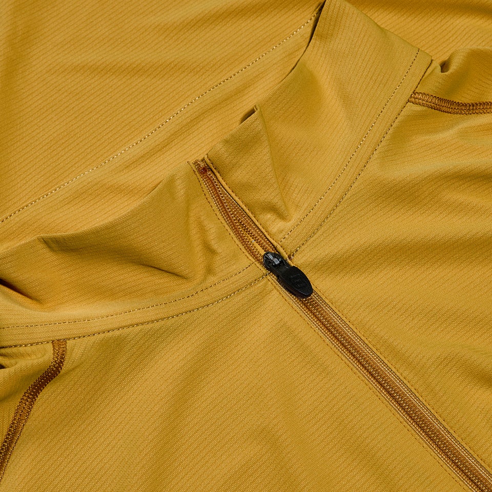 Men's 24/7 Half Zip Long Sleeve Tech Tee - Yellow
