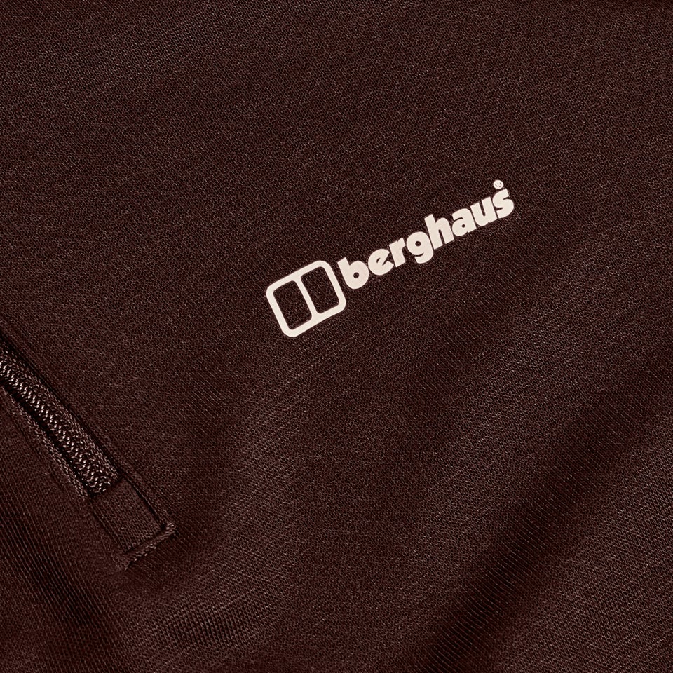 Women's Ivyhill Half Zip Top - Brown