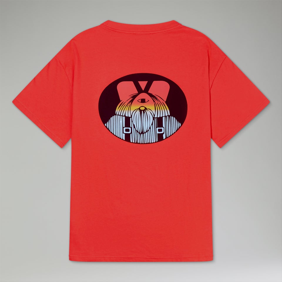 Unisex Cyclops Short Sleeve T-Shirt - Red