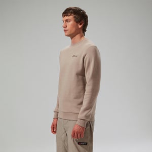 Men's Logo Crew Sweater - Grey