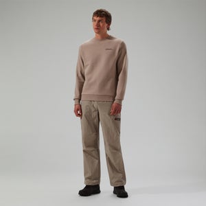 Men's Logo Crew Sweater - Grey