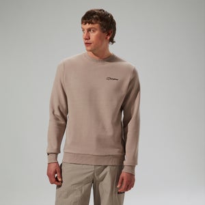 Men's Logo Crew Sweater - Grey