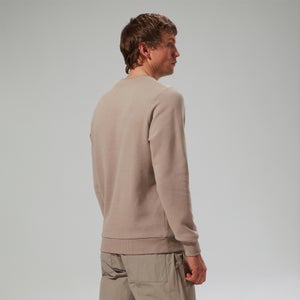 Men's Logo Crew Sweater - Grey