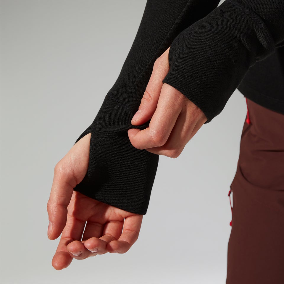 Women's Ivyhill Half Zip Top - Black