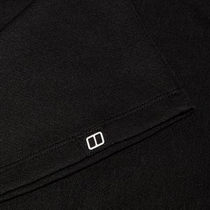 Halb-Zip Ivyhill Damen-Top - Schwarz